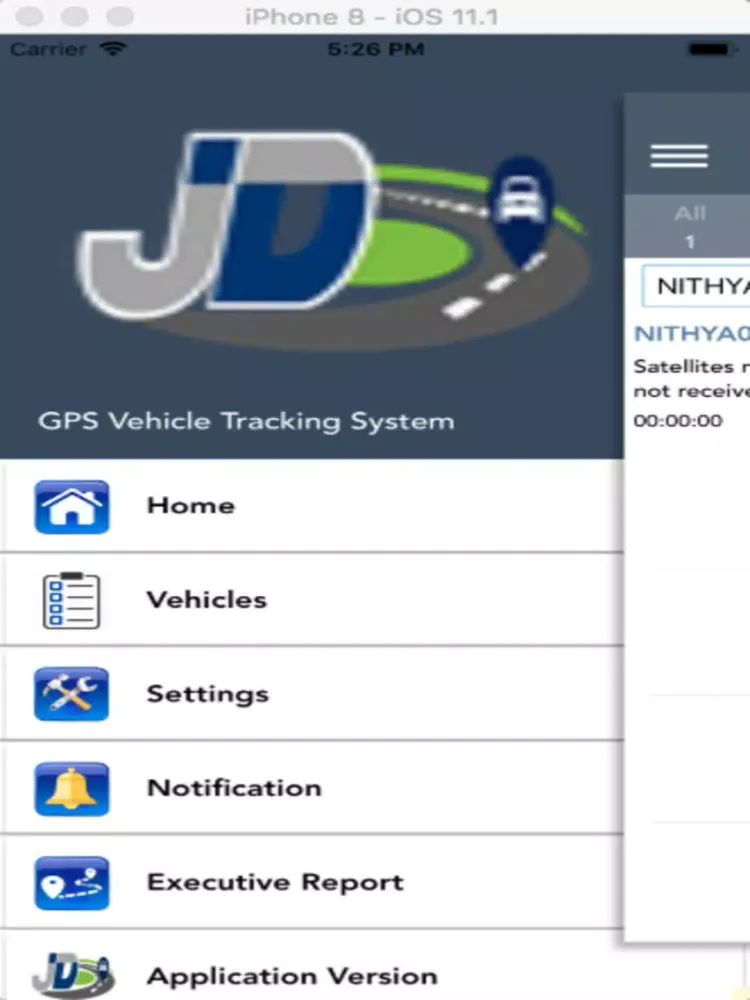 JD-TRACKING iPad 應用截圖
